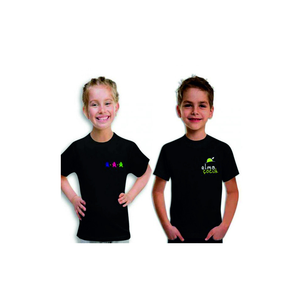 Sifir-Yaka-Cocuk-T-Shirt-Siyah-renk