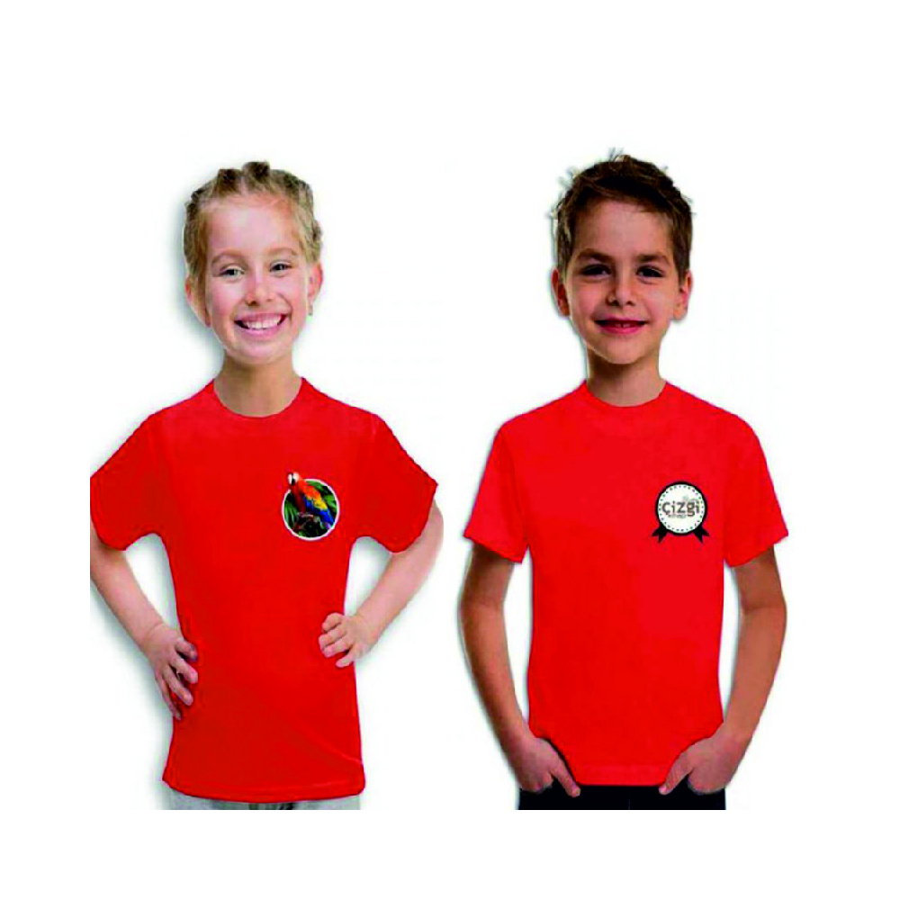 cocuk-t-shirt-sifir-yaka-kirmizi