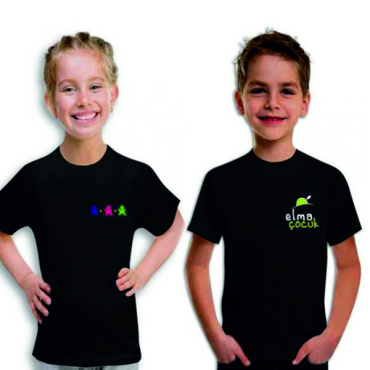 Sifir-Yaka-Cocuk-T-Shirt-Siyah-renk