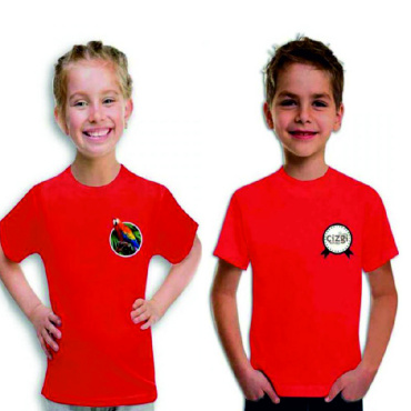 cocuk-t-shirt-sifir-yaka-kirmizi